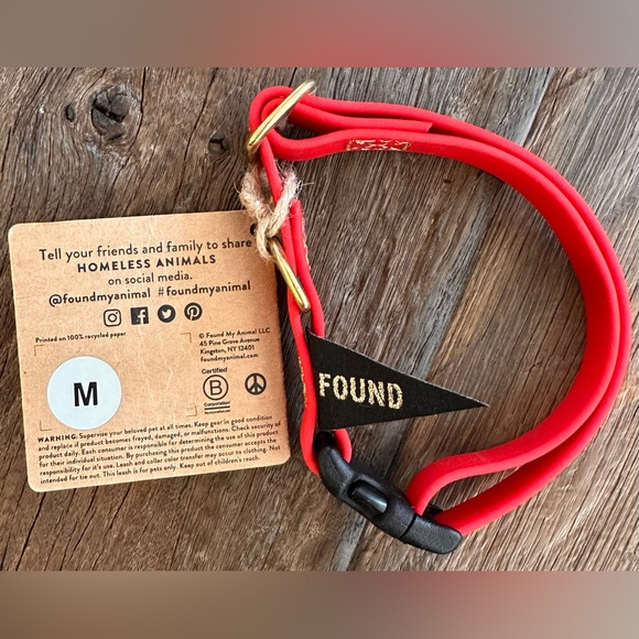 219. NWT Found My Animal Dog Collar - Made in USA - Picture 7 of 9